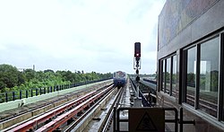 Noapara metro station