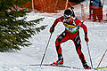 Ole Einar Bjørndalen under verdenscupen i skiskyting 2009, Trondheim.