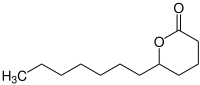 Strukturformel von Dodecano-1,5-lacton