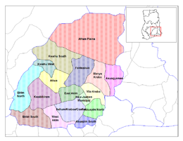 Distretto di Birim Nord – Mappa