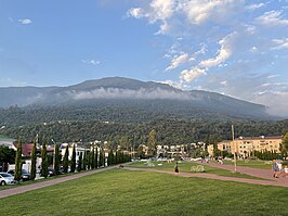 Park in centrum Gagra