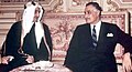 Image 21Faisal (left) and Nasser in Cairo, 1969 (from History of Saudi Arabia)