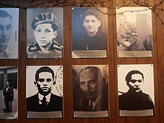 Photographs of prisoners of SS-Truppenübungsplatz Heidelager.