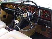 1972 Silver Shadow, interior view