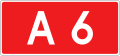 Autostrada A6 shield}}