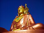 The Holy Statue of Guru Padmasambhava at Samdruptse, Namchi, Sikkim, India