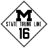 M-16 marker from 1919