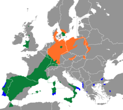 Mapa występowania