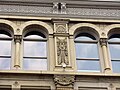 Hanke Building on Main Street detail (Renaissance Revival)