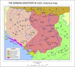 1422'de Sırp Despotluğu