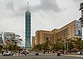 Taipei 101 und Stadthalle