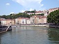 Lyon - Saone Irmagi ve La Feuillée koprusu