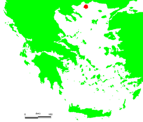 Poziția localității Thasos