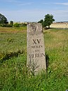 Meilensäule, bei km 420,8