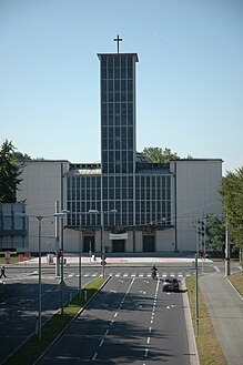 F. Reischl: Linz-Bindermichlkirche, 1954–57