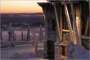 Vista no inverno