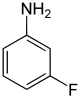 Struktur von 3-Fluoranilin