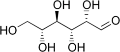 Stereo structural formula of (5R)-altrose