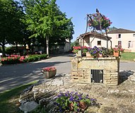 Le village de Castet-Arrouy (Gers).