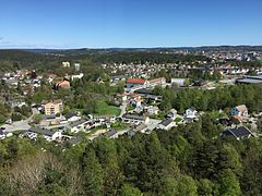 Krossen and Suldalen seen from Tinnheia