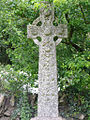 Croix celtique dans le cimetière de Kilmartin.