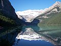 Lake Louise og isbre