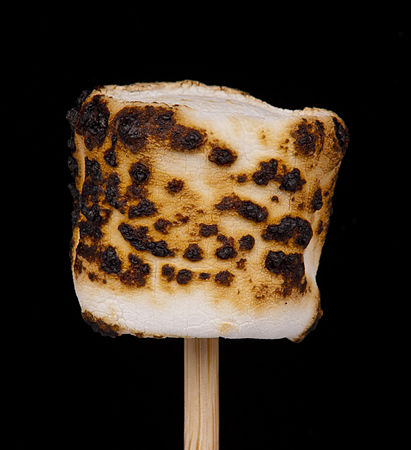 Fire-roasted marshmallow