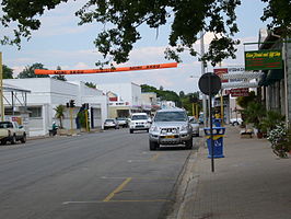 Hoofdweg van Tsumeb