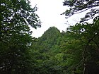 諏訪山方面から見た三笠山