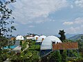 Glamping in a resort at Vagamon