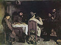 Gustave Courbet : Une après-dîner à Ornans (1849)