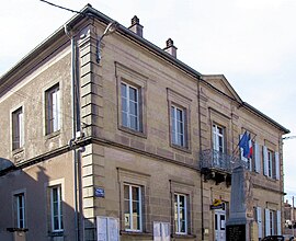 The town hall in Jonvelle