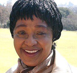 Winnie Mandela in 2008