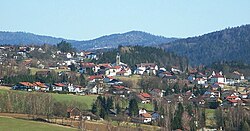 Skyline of Böbrach