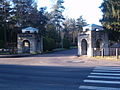 Entrance of Rahumäe Cemetery