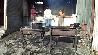 Street food - Sheep heads