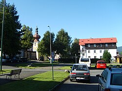 Centre of Srní