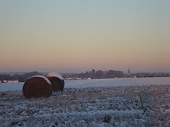 Senonches l'hiver.