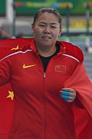 Zhang Wenxiu, 2007 WM-Dritte, belegte Rang fünf