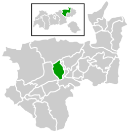 Location within Kufstein district