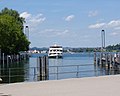 Le lac de Constance à Brégence.