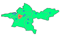 Şehristanın eyalet içindeki konumu