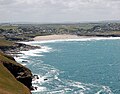 Another view of Polzeath from Pentire Point.