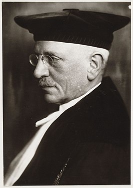 Hendrik Burger in 1927 vastgelegd door Jacob Merkelbach