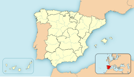 Isla Rondella ubicada en España