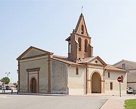 The church in Pujaudran