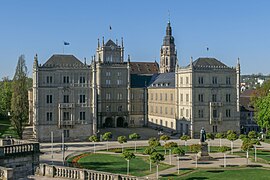 Palacio de Ehrenburg (1816-1840), rediseñado por Karl Friedrich Schinkel