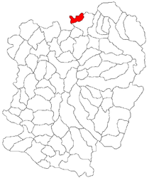 Location in Caraș-Severin County