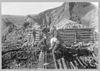 Men washing gold in Alaska, 1916