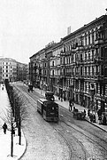 Dampf­straßenbahn Berlin-Schöneberg. 1898